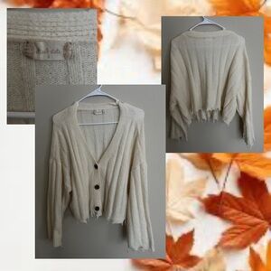 Cozy Alter’d State 3 button sweater.